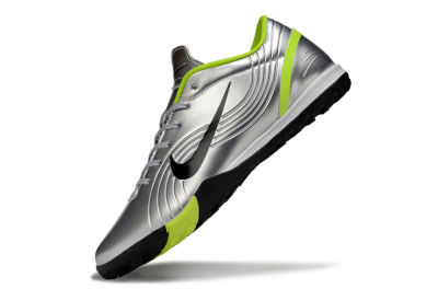 Nike Air Zoom Mercurial Vapor 16 Academy TF Football Shoes - Silver/Black/Yellow