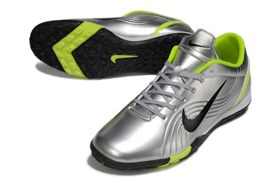 Nike Air Zoom Mercurial Vapor 16 Academy TF Football Shoes - Silver/Black/Yellow
