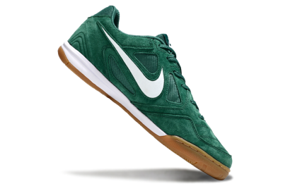 Nike Lunar Gato 2 IC Football Shoes - Green/White/Brown