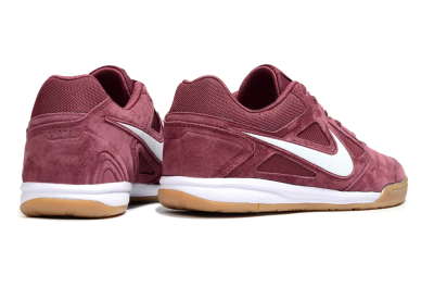 Nike Lunar Gato 2 IC Football Shoes - Red/White/Brown