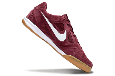 Nike Lunar Gato 2 IC Football Shoes - Red/White/Brown