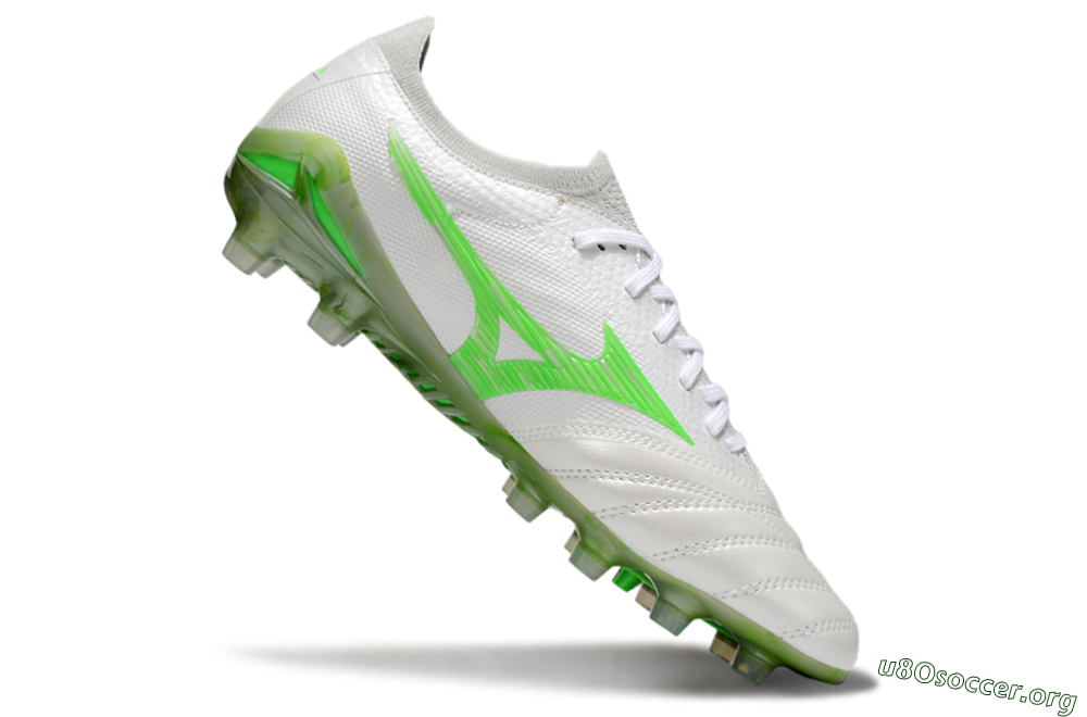 Mizuno Morelia Neo 4 Bate FG Football Boots - White/Yellow 4