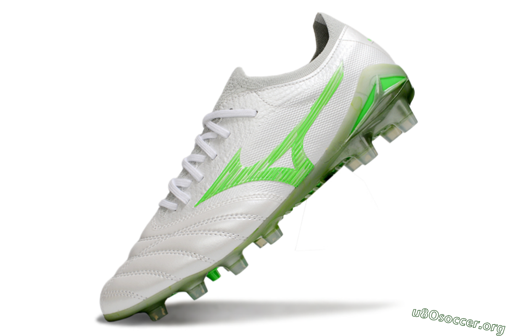 Mizuno Morelia Neo 4 Bate FG Football Boots - White/Yellow 5