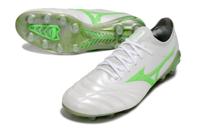 Mizuno Morelia Neo 4 Bate FG Football Boots - White/Yellow