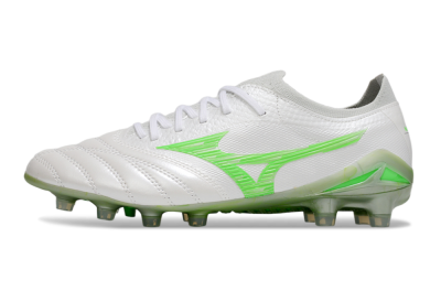 Mizuno Morelia Neo 4 Bate FG Football Boots - White/Yellow
