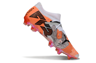 Puma Future 7 Ultimate FG Football Boots - Silver/Orange/Pink
