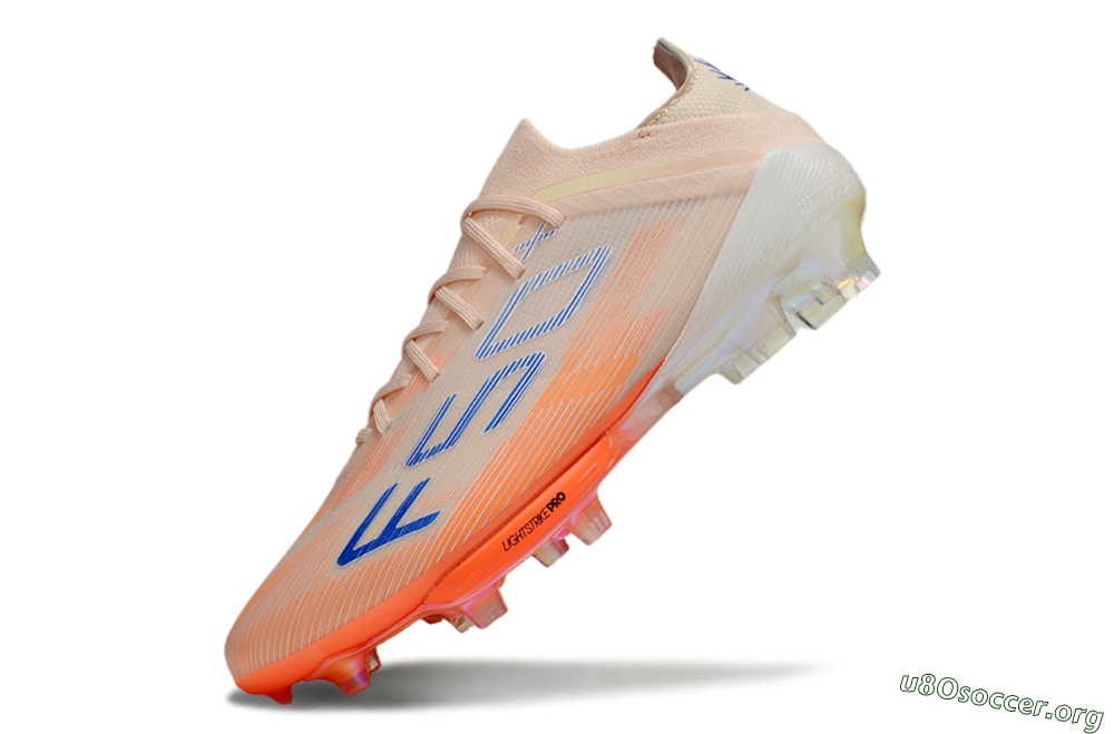Adidas F50+ Elite FG Football Boots - Pink/Orange/Blue 5