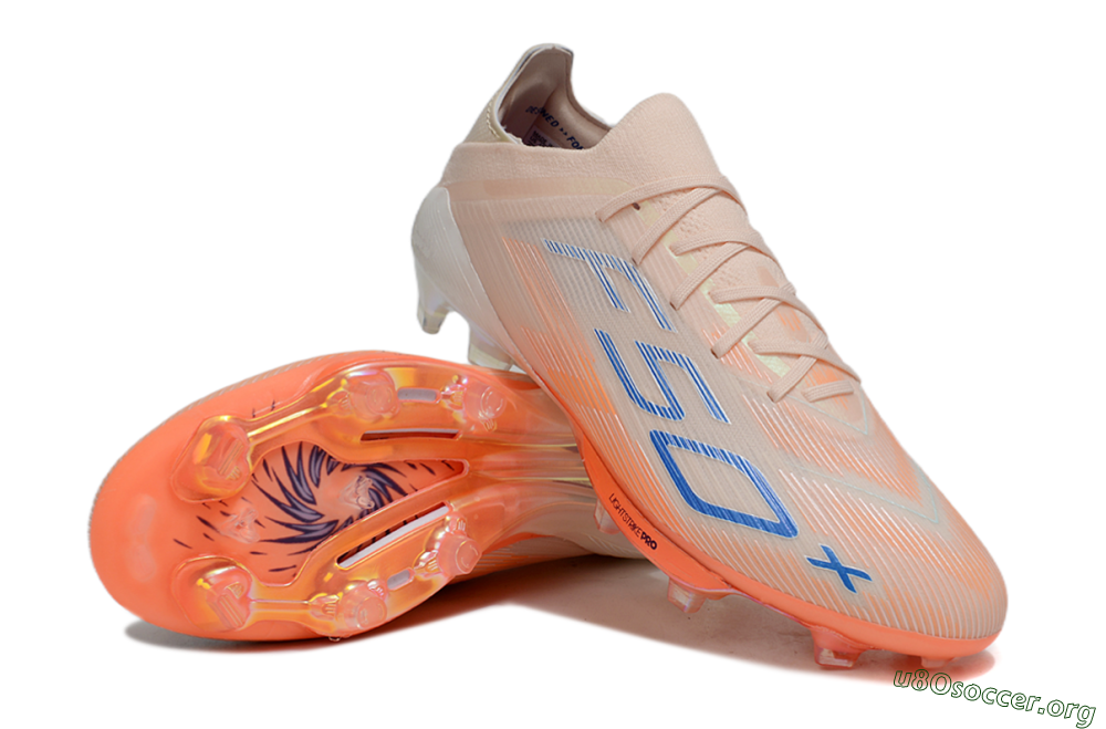 Adidas F50+ Elite FG Football Boots - Pink/Orange/Blue 0