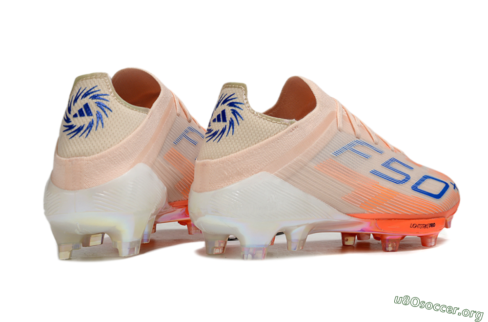 Adidas F50+ Elite FG Football Boots - Pink/Orange/Blue 6