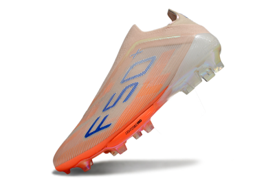 Adidas F50+ Elite Laceless FG Football Boots - Pink/Orange/Blue