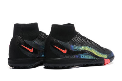 Nike Air Zoom Mercurial Superfly 10 Elite TF Football Shoes - Black/Grey/Pink