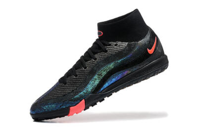 Nike Air Zoom Mercurial Superfly 10 Elite TF Football Shoes - Black/Grey/Pink
