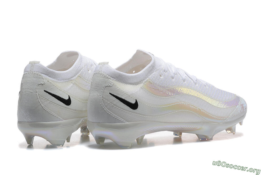 Nike Air Zoom Mercurial Vapor 16 Elite FG Football Boots - White/Black 9