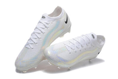 Nike Air Zoom Mercurial Vapor 16 Elite FG Football Boots - White/Black