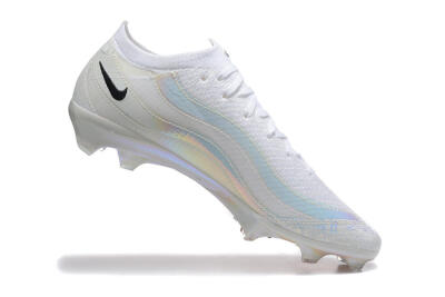 Nike Air Zoom Mercurial Vapor 16 Elite FG Football Boots - White/Black