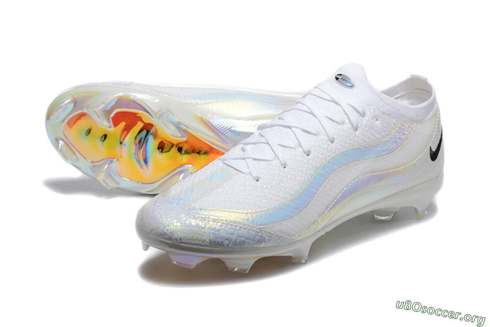 Nike Air Zoom Mercurial Vapor 16 Elite FG Football Boots - White/Black 0