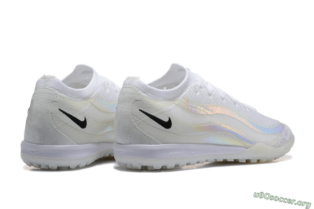 Nike Air Zoom Mercurial Vapor 16 Elite TF Football Shoes - White/Black 9