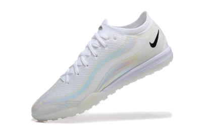 Nike Air Zoom Mercurial Vapor 16 Elite TF Football Shoes - White/Black