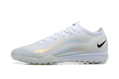 Nike Air Zoom Mercurial Vapor 16 Elite TF Football Shoes - White/Black