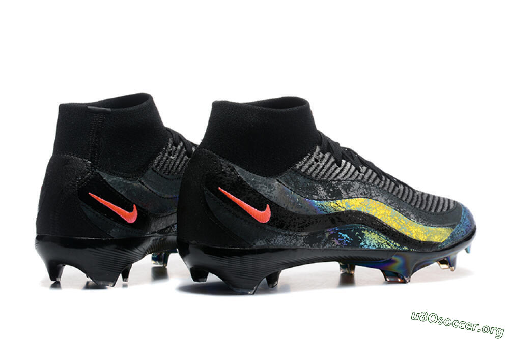 Nike Air Zoom Mercurial Superfly 10 Elite FG Football Boots - Black/Gold/Pink 9