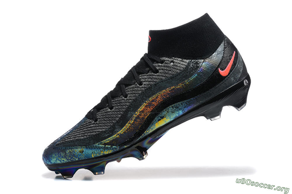 Nike Air Zoom Mercurial Superfly 10 Elite FG Football Boots - Black/Gold/Pink 8