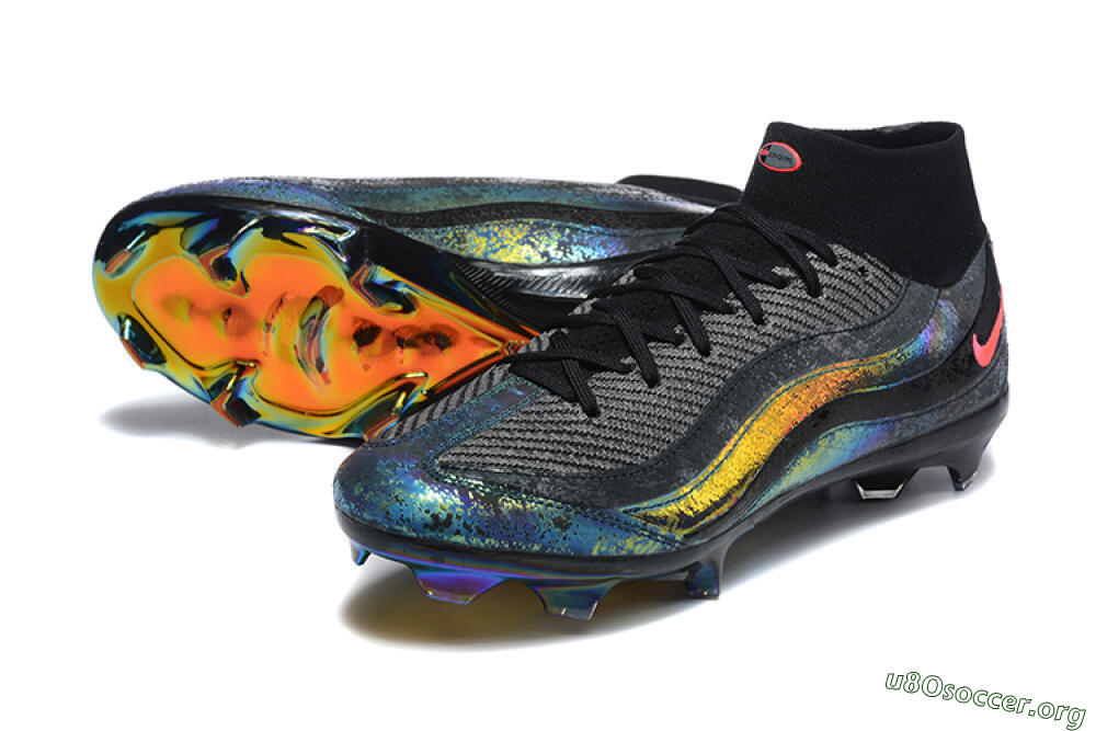 Nike Air Zoom Mercurial Superfly 10 Elite FG Football Boots - Black/Gold/Pink 0
