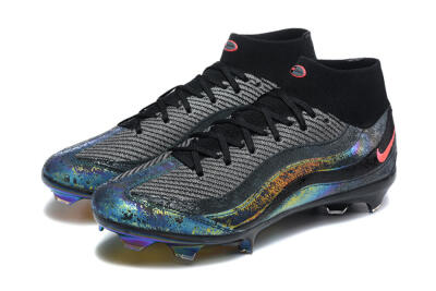 Nike Air Zoom Mercurial Superfly 10 Elite FG Football Boots - Black/Gold/Pink