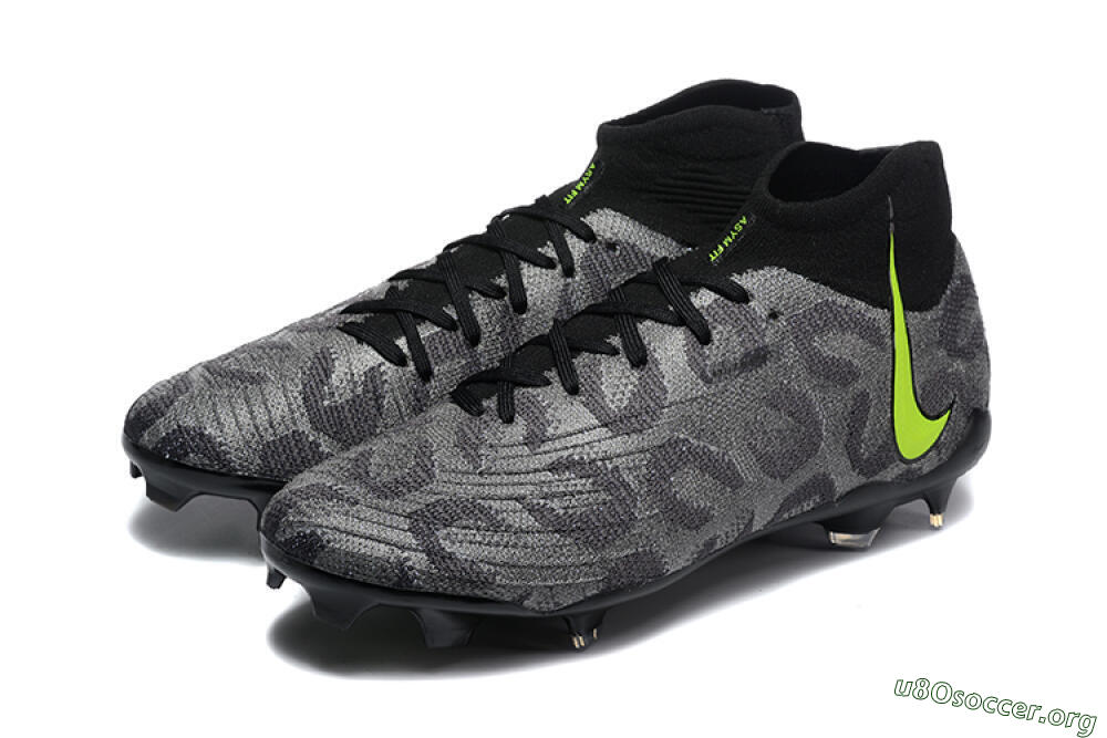 Nike Phantom Luna Elite FG Football Boots - Black/Yellow 5