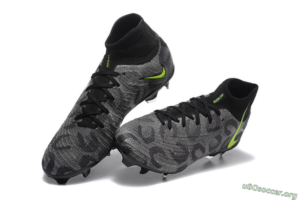 Nike Phantom Luna Elite FG Football Boots - Black/Yellow 6