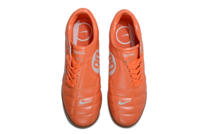 Nike Total 90 III TF Football Shoes - Orange/White