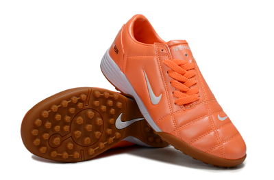 Nike Total 90 III TF Football Shoes - Orange/White