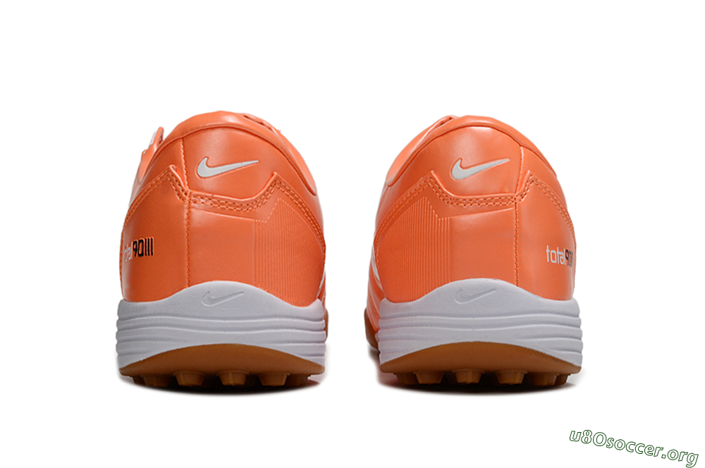 Nike Total 90 III TF Football Shoes - Orange/White 5