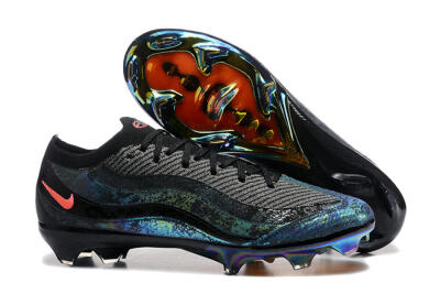 Nike Air Zoom Mercurial Vapor 16 Elite FG Football Boots - Black/Grey/Pink