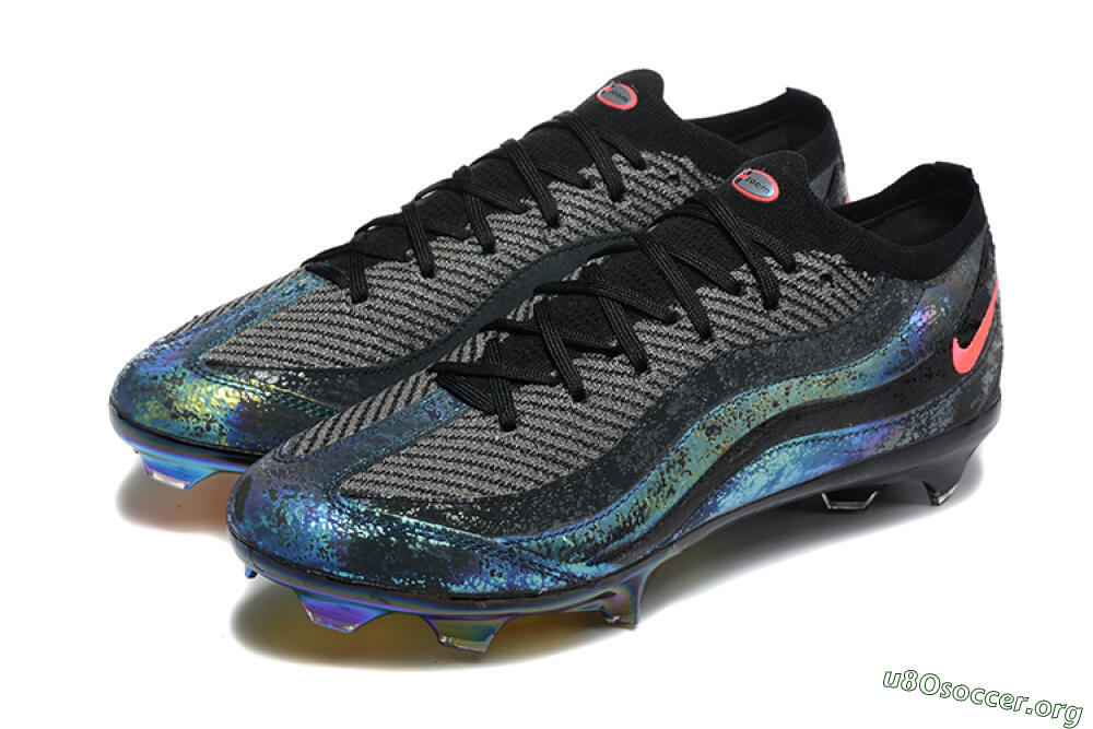 Nike Air Zoom Mercurial Vapor 16 Elite FG Football Boots - Black/Grey/Pink 5