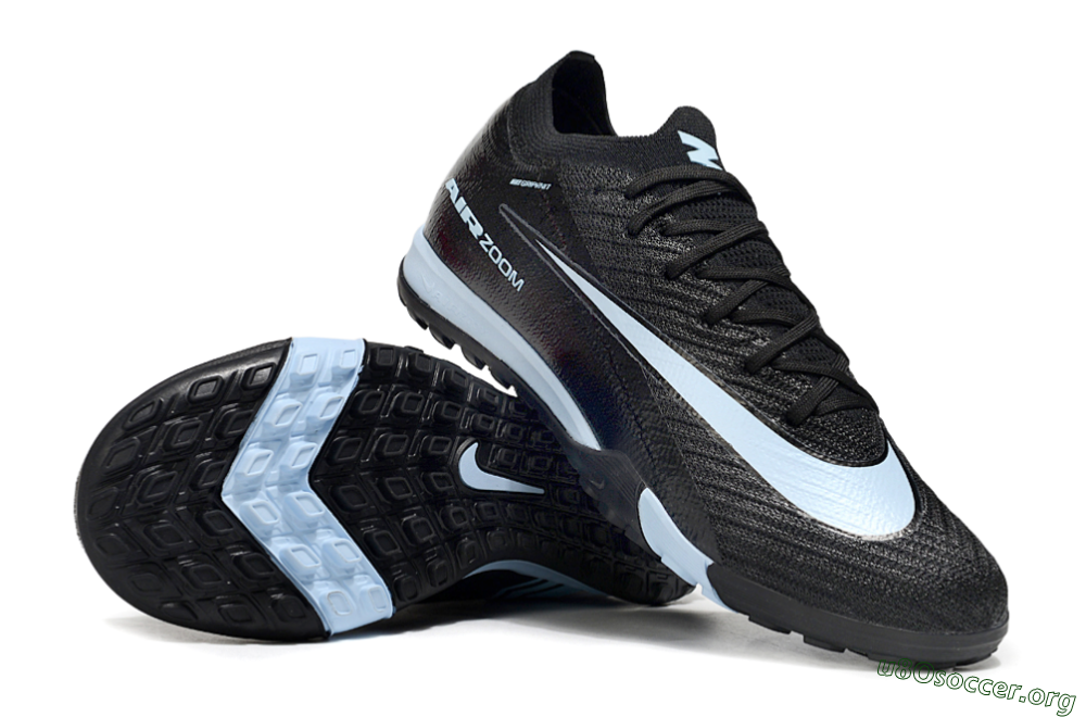 Nike Air Zoom Mercurial Vapor 16 Elite TF Football Shoes - Black/Jade 1