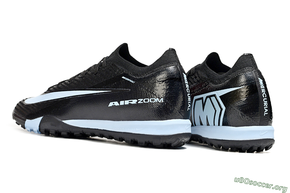 Nike Air Zoom Mercurial Vapor 16 Elite TF Football Shoes - Black/Jade 4
