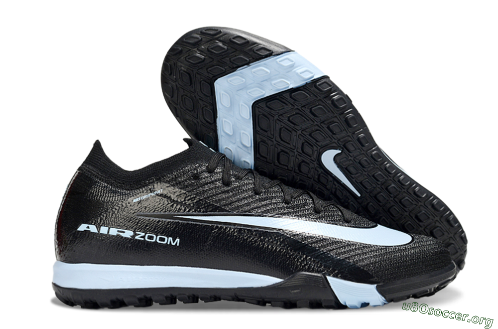 Nike Air Zoom Mercurial Vapor 16 Elite TF Football Shoes - Black/Jade 2