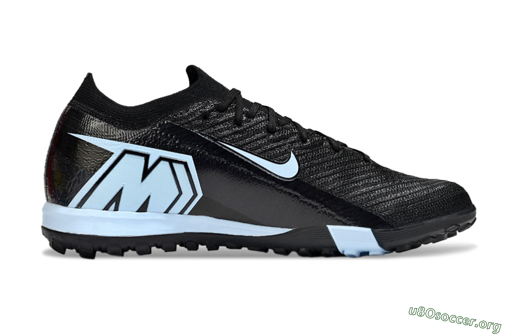 Nike Air Zoom Mercurial Vapor 16 Elite TF Football Shoes - Black/Jade 5