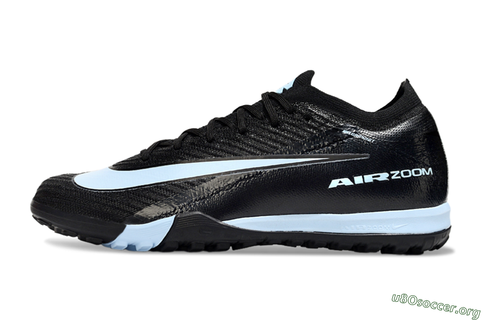 Nike Air Zoom Mercurial Vapor 16 Elite TF Football Shoes - Black/Jade 3