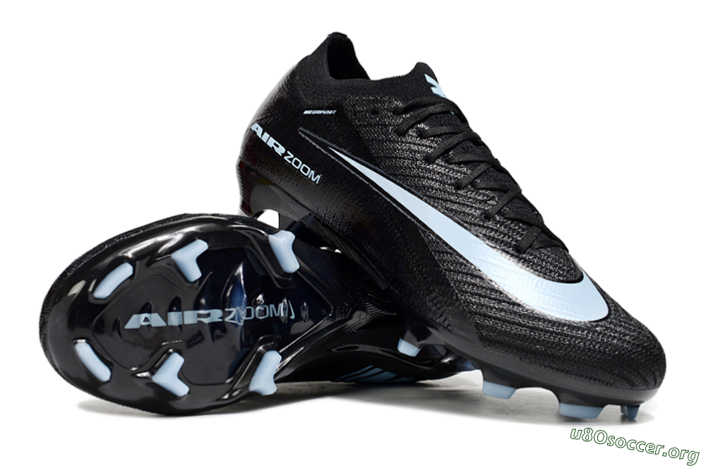 Nike Air Zoom Mercurial Vapor 16 Elite FG Football Boots - Black/Jade 1