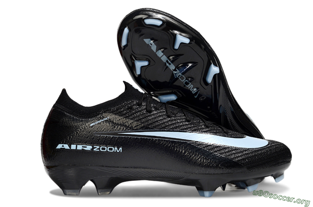 Nike Air Zoom Mercurial Vapor 16 Elite FG Football Boots - Black/Jade 2