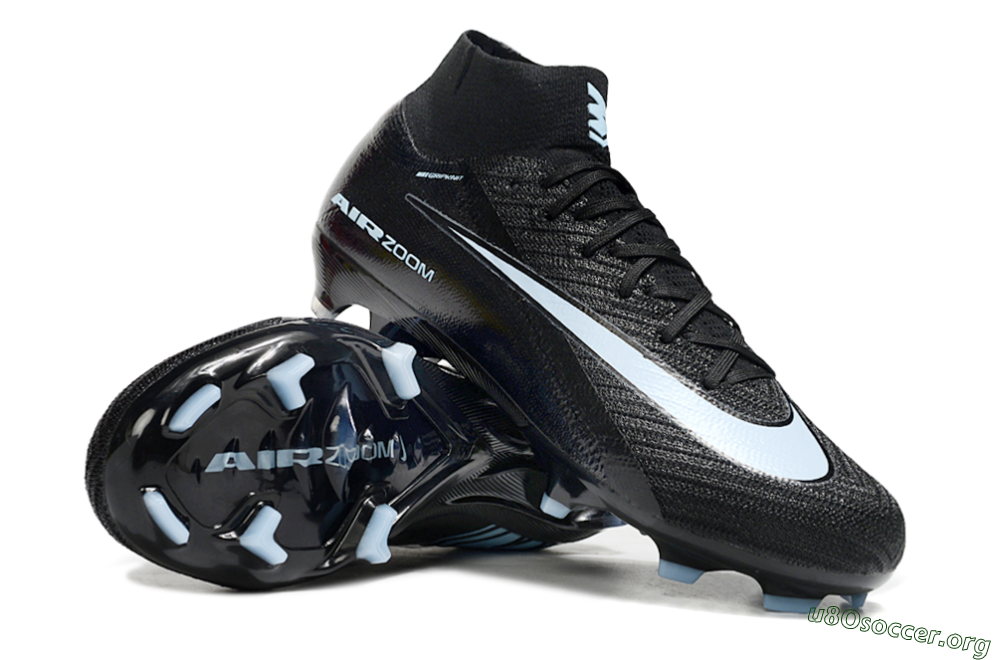 Nike Air Zoom Mercurial Superfly 10 Elite FG Football Boots - Black/Jade 1