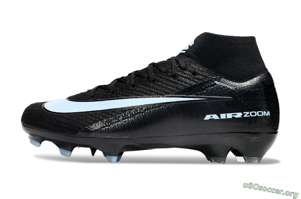 Nike Air Zoom Mercurial Superfly 10 Elite FG Football Boots - Black/Jade 3