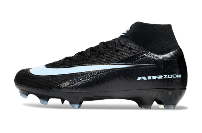 Nike Air Zoom Mercurial Superfly 10 Elite FG Football Boots - Black/Jade