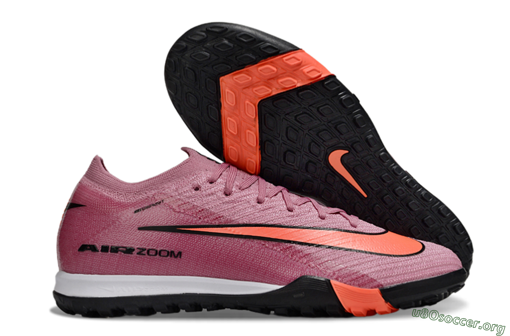 Nike Air Zoom Mercurial Vapor 16 Elite TF Football Shoes - Red/Black 2
