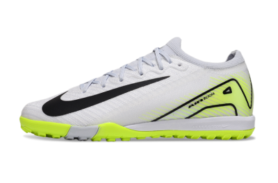 Nike Air Zoom Mercurial Vapor 16 Elite TF Football Shoes - White/Black/Yellow