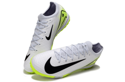 Nike Air Zoom Mercurial Vapor 16 Elite TF Football Shoes - White/Black/Yellow