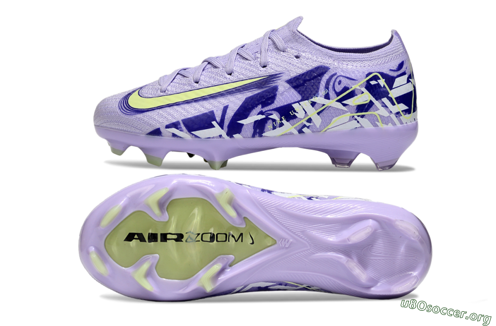 Nike Air Zoom Mercurial Vapor 16 Elite FG Football Boots - Purple/Yellow 1