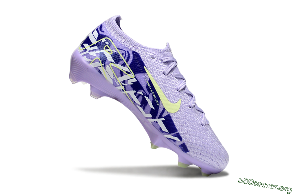 Nike Air Zoom Mercurial Vapor 16 Elite FG Football Boots - Purple/Yellow 0