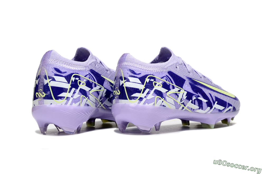Nike Air Zoom Mercurial Vapor 16 Elite FG Football Boots - Purple/Yellow 6